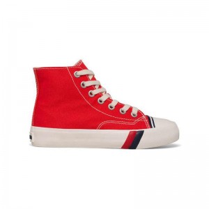 Keds Big Kid's Royal Hi Lasten Sneaker Punainen | ZLPE80527