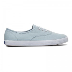 Keds Champion Seasonal Washable Canvas Light Naisten Canvas Vaaleansininen | SUXE71032