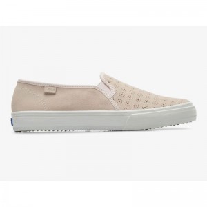 Keds Double Decker Perf Mokka Naisten Mokkasiinit Vaaleanpinkki | AVID14829