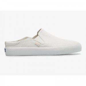 Keds Kickback Mule Crepe Naisten Mokkasiinit Valkoinen | GLSQ79301
