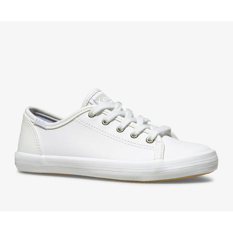 Keds Big Kid's Kickstart Lasten Sneaker Valkoinen | LOTG07295
