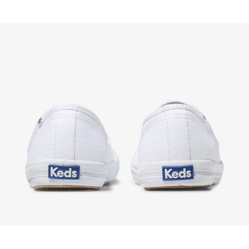 Keds Champion Canvas Naisten Mokkasiinit Valkoinen | ZLVA72869