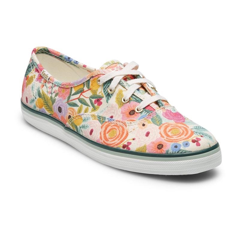Keds Champion Rifle Paper Co. Garden Party Linen Naisten Prints Monivärinen | SAYU16378