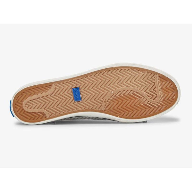 Keds Jump Kick Duo Canvas Crosshatch Naisten Platform Sneakers Sininen | SFMJ63120