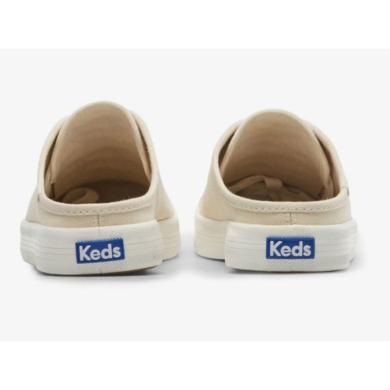 Keds Kickstart Canvas Slip On Naisten Muulit Oatmeal Lightyellow | BGHR38162