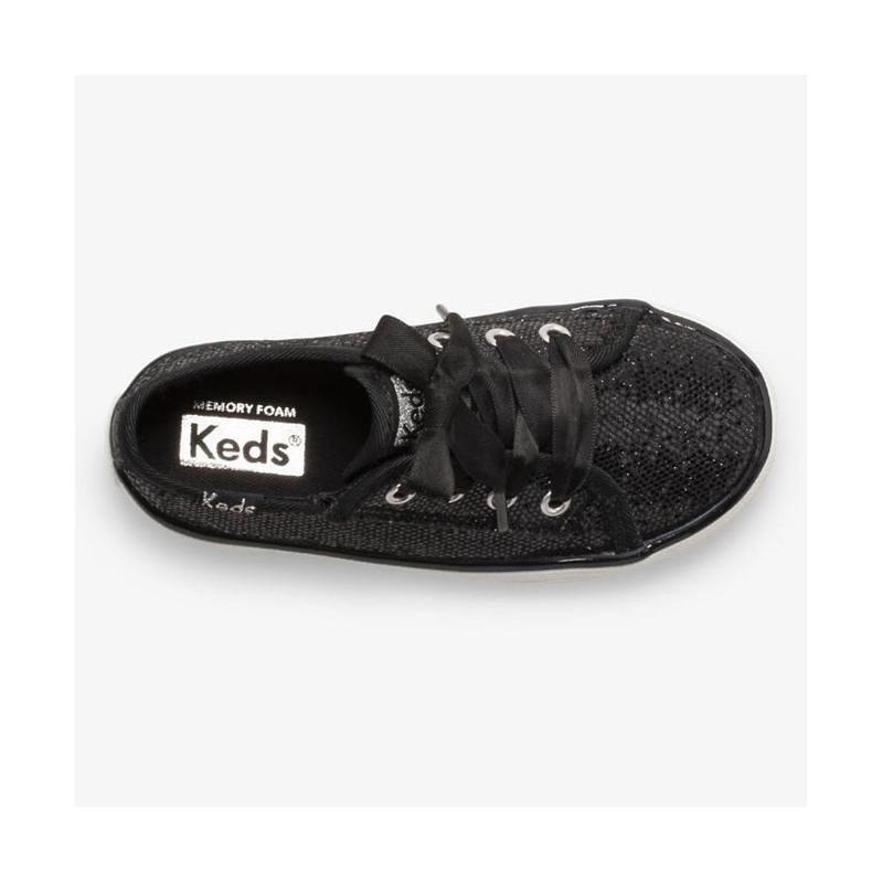Keds Little Kid's Kickstart Jr Celebrations Lasten Sneaker Mustat | TFVC84307