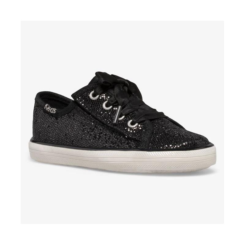 Keds Little Kid's Kickstart Jr Celebrations Lasten Sneaker Mustat | TFVC84307