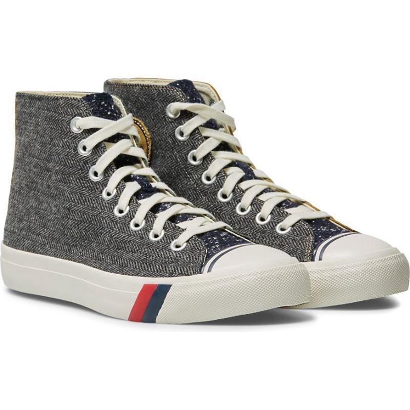 Keds Royal Hi Patchwork Miesten Sneaker Ruskea Sininen Monivärinen | HGYP08473