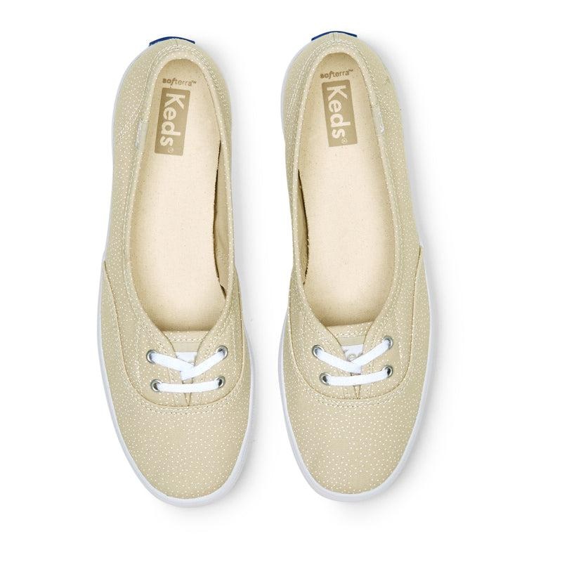 Keds The Mini Dots Print Tan Naisten Mokkasiinit Tan/White | WDAT41590