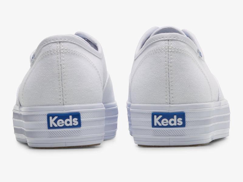 Keds The Platform Canvas Naisten Platform Sneakers Valkoinen | AUSQ74158