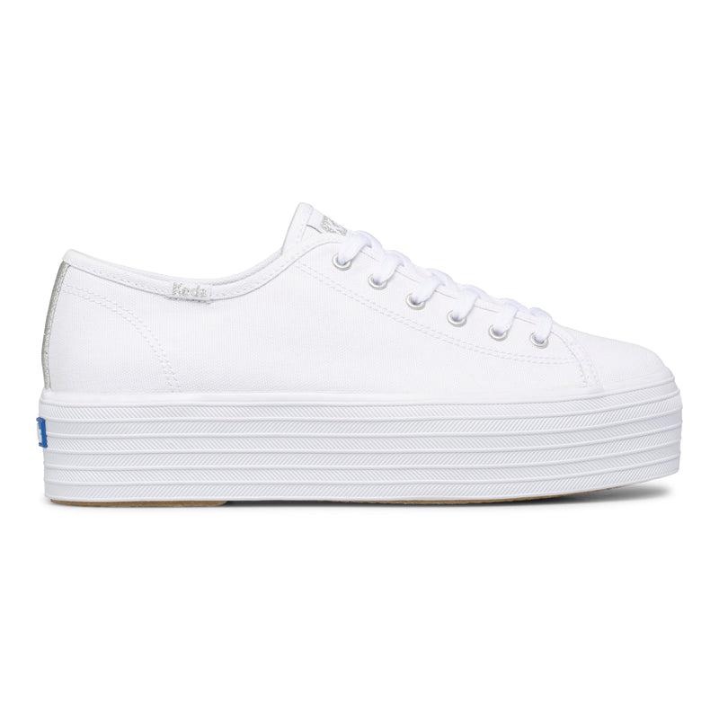 Keds Triple Up Canvas Naisten Canvas Valkoinen | FEQW34896