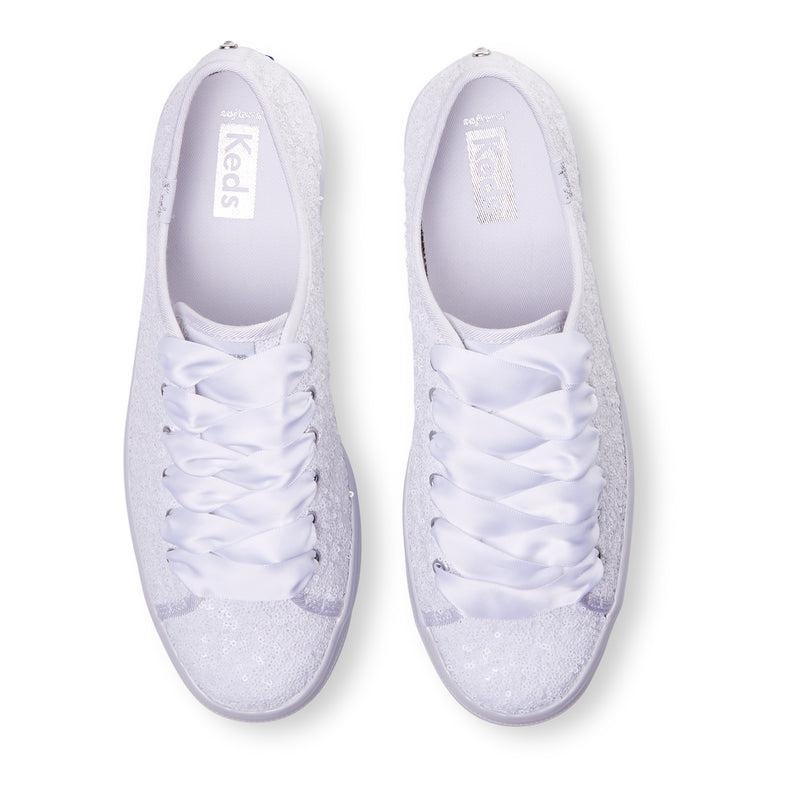 Keds Triple Up Sequins Cel Naisten Platform Sneakers Valkoinen | KHLV31482