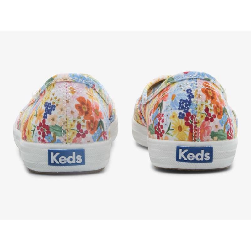 Keds x Rifle Paper Co. The Mini Margaux Naisten Mokkasiinit Valkoinen Monivärinen | SHXO59740