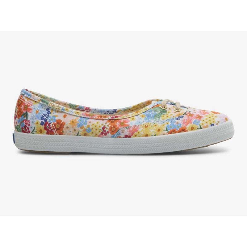 Keds x Rifle Paper Co. The Mini Margaux Naisten Mokkasiinit Valkoinen Monivärinen | SHXO59740
