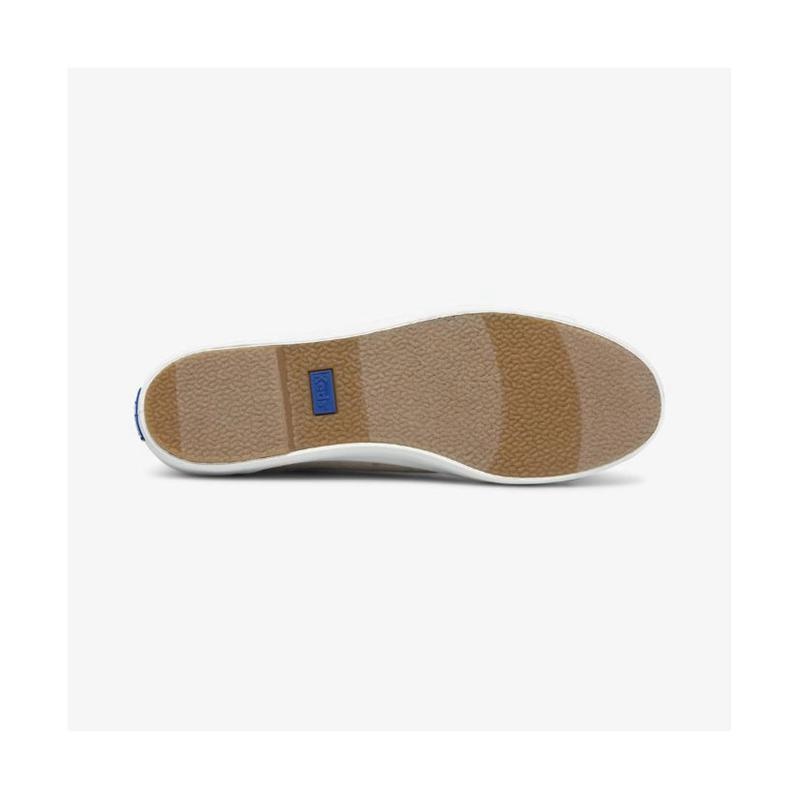 Keds x Rifle Paper Co. Triple Kick Colette Jacquard Naisten Lace Ups Ivory Lightyellow | MJDX34526